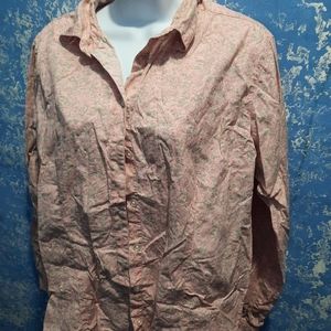 Eddie Bauer size large floral button down